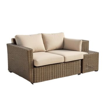 Burdgick Patio Sofa With Cushions