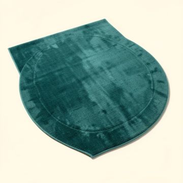 Zellers Teal Indoor/Outdoor Area Rug (synthetic illustration; no displayed measurements)
