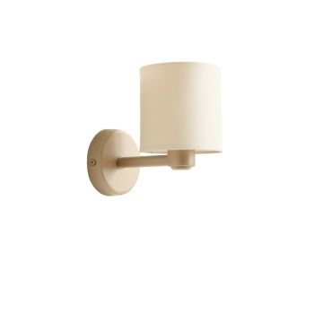 Summit Canyon Wall Sconce Mounted On A Plain Wall - Beige