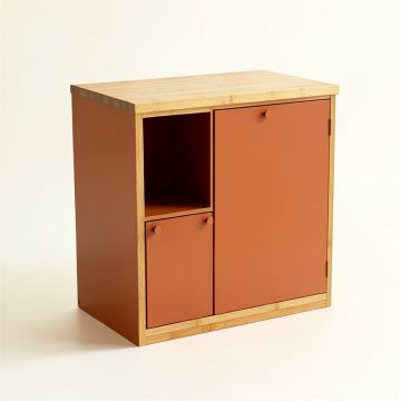 Cedar Canyon Freestanding Laundry Folding Counter - Terracotta (synthetic illustration; no displayed measurements)
