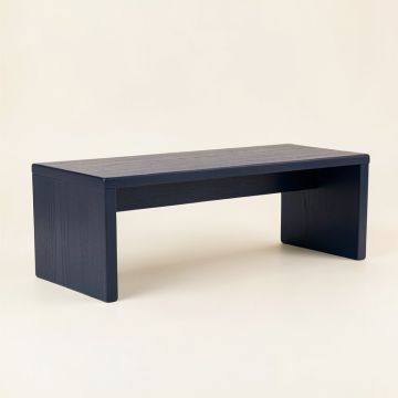 Glen Dell Indoor Bench - Navy (synthetic illustration; no displayed measurements)