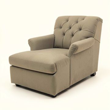 Trotwood Tufted Armless Chaise Lounge (synthetic illustration; no displayed measurements)