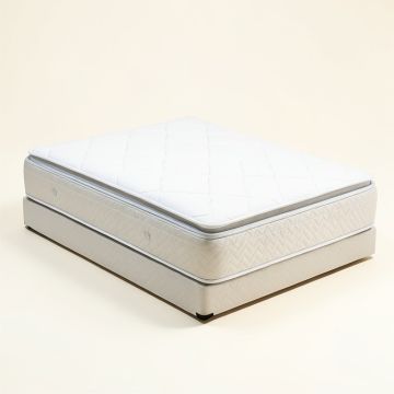 White Noise 10 '' Medium Innerspring Mattress And Box Spring Set (synthetic illustration; no displayed measurements)