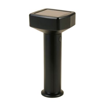 Nottingham Black Solar Powered Integrated Led Pathway Light (synthetic illustration; no displayed measurements)