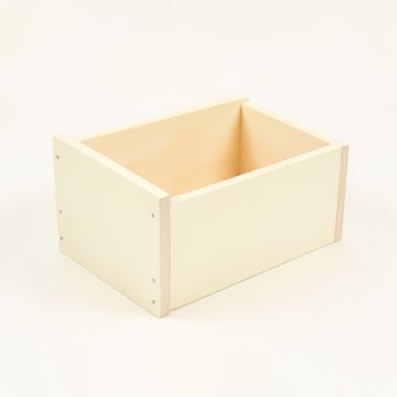 Willow Bluff Low Toy Storage Unit - Ivory (synthetic illustration; no displayed measurements)