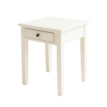 Cliff Dale Side Table - White