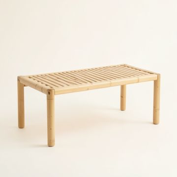 Summit Bluff Indoor Bench - Beige (synthetic illustration; no displayed measurements)