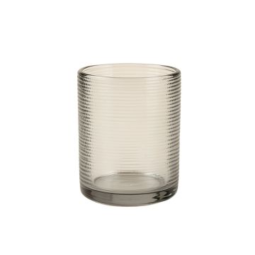 Stone Brook Empty Candle Holder - Gray