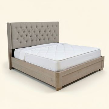 Laduc Tufted Upholstered Standard Bed (synthetic illustration; no displayed measurements)