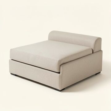 Pospisil 70.9 '' Linen Square Arm Sleeper (synthetic illustration; no displayed measurements)