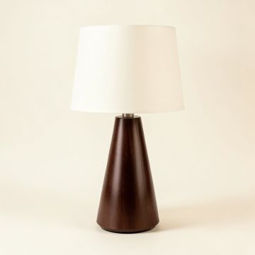 Modern Tapered Bedside Table Lamp (synthetic illustration; no displayed measurements)