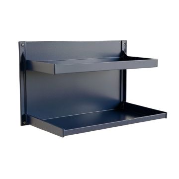 Olive Crossing Empty Wall-Mounted Tool Organizer Panel - Navy