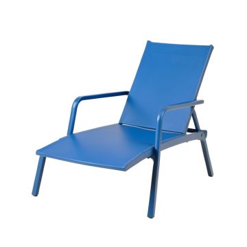 Spruce Brook Outdoor Lounge Chair - Blue (synthetic illustration; no displayed measurements)