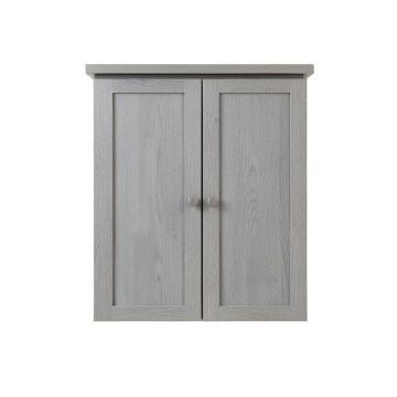 Linden Canyon Wall-Mounted Laundry Cabinet - Gray