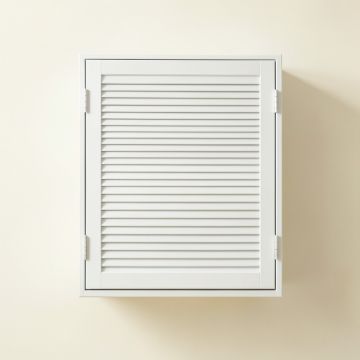 Fern Brook Wall-Mounted Laundry Cabinet - White (synthetic illustration; no displayed measurements)