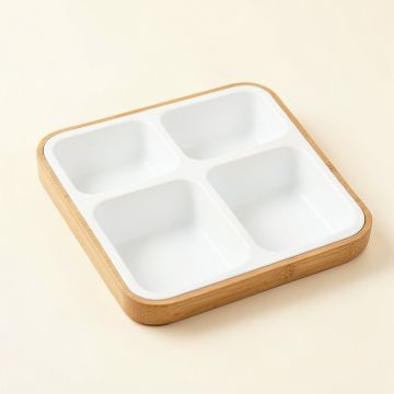 Dune Bend Empty Pantry Drawer Organizer Insert - White (synthetic illustration; no displayed measurements)