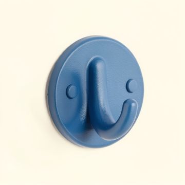 Meadow Bluff Wall-Mounted Robe Hook - Blue (synthetic illustration; no displayed measurements)