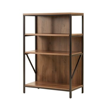 Axbridge 66.6 '' H X 31.5 '' W Steel Etagere Bookcase