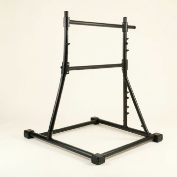 1006 Rad Sportz Deluxe Heavy Duty Freestanding Sports Rack (synthetic illustration; no displayed measurements)