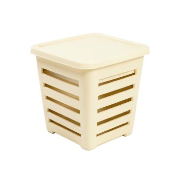 Rowan Canyon Closed Garden Compost Bin - Ivory