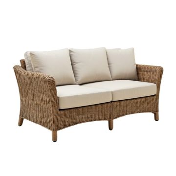 Outdoor Patio Sofa With Cushions