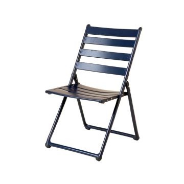 Meadow Bluff Folding Outdoor Chair - Navy