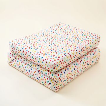 Confetti 4 Piece Crib Bedding Set (synthetic illustration; no displayed measurements)