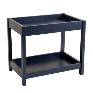 Brook Bluff Empty Countertop Canister Rack - Navy