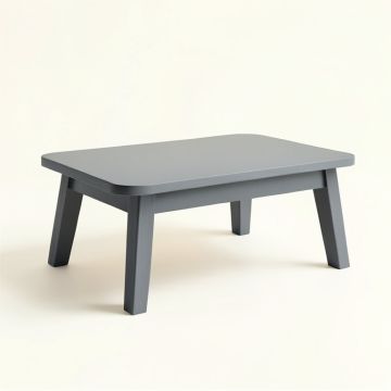 Dune Bridge Coffee Table - Gray (synthetic illustration; no displayed measurements)