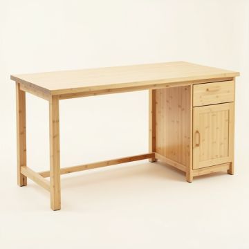 Hill Brook Empty Workshop Workbench - Beige (synthetic illustration; no displayed measurements)
