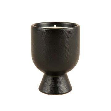Cedar Crossing Empty Candle Holder - Black
