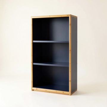 Laurel Dell Freestanding Bookcase - Navy (synthetic illustration; no displayed measurements)
