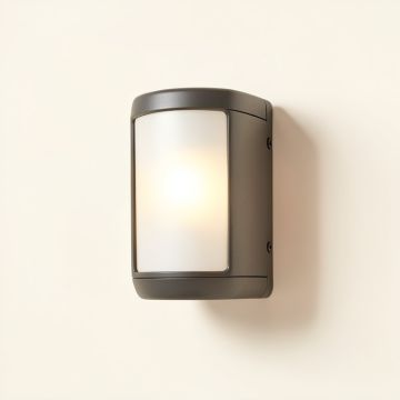 Pursley 13.39 '' H Outdoor Armed Sconce (synthetic illustration; no displayed measurements)