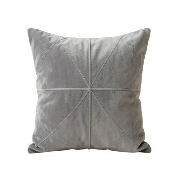 Stone Arc Filled Accent Pillow - Gray