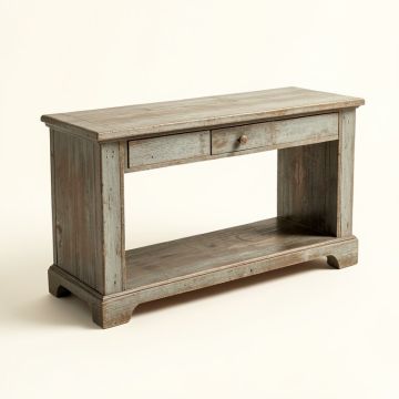 Enrique Distressed Console Table (synthetic illustration; no displayed measurements)
