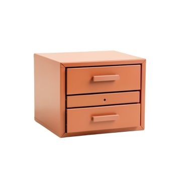 Wren Canyon Small-Parts Storage Drawer Cabinet - Terracotta