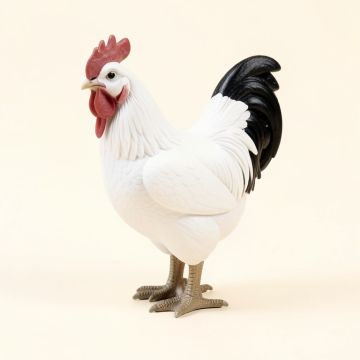 Belton Rooster Figurine (synthetic illustration; no displayed measurements)