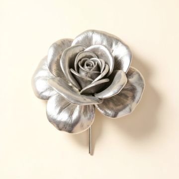 The Silver Rose (synthetic illustration; no displayed measurements)