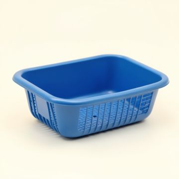 Laurel Brook Empty Under-Desk Cable Tray - Blue (synthetic illustration; no displayed measurements)