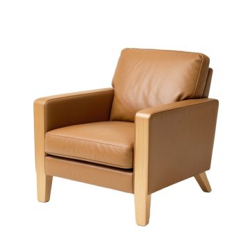 Amirya 37 '' Wide Cowhide Armchair