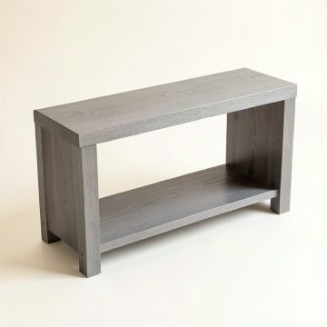 Meadow Brook Indoor Bench - Gray (synthetic illustration; no displayed measurements)