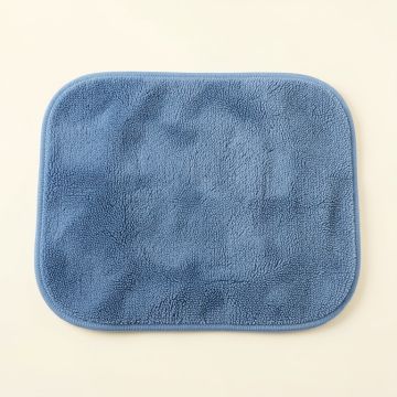 Field Bridge Bath Mat - Blue (synthetic illustration; no displayed measurements)
