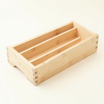 Hazel Branch Empty Pantry Drawer Organizer Insert - Ivory (synthetic illustration; no displayed measurements)