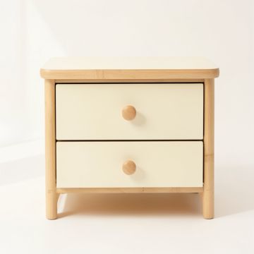 Briar Canyon Nightstand - Cream (synthetic illustration; no displayed measurements)