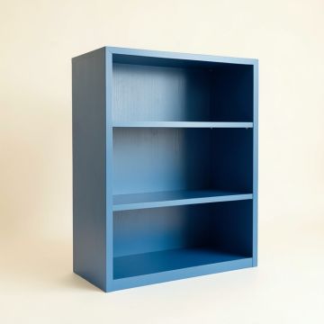 Dune Dell Freestanding Bookcase - Blue (synthetic illustration; no displayed measurements)