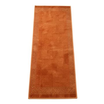 Alder Bend Narrow Runner Rug - Terracotta