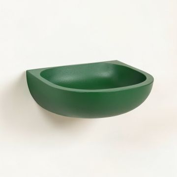 Bay Edge Wall-Mounted Cat Perch - Green (synthetic illustration; no displayed measurements)