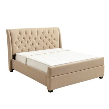 Ammara Tufted Upholstered Standard Bed