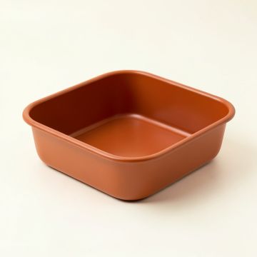 Birch Branch Empty Under-Desk Cable Tray - Terracotta (synthetic illustration; no displayed measurements)