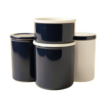 Mind Reader 3 Piece Kitchen Canister Set